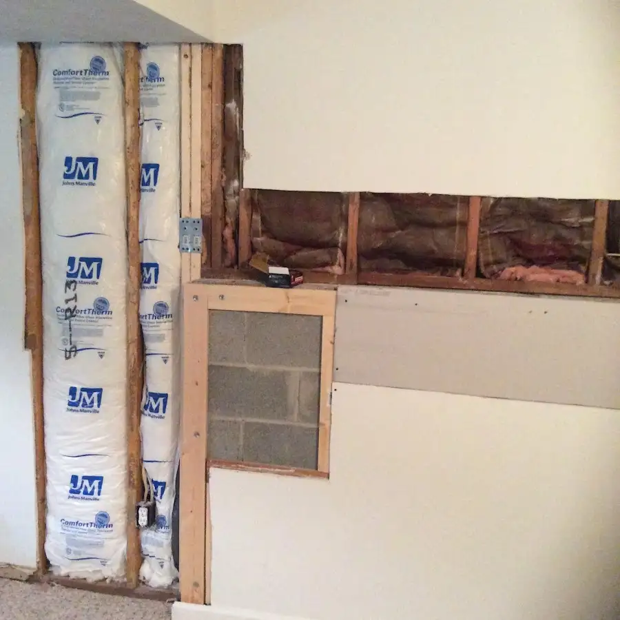 Wall insulation replacement during Contents Cleaning & Restoration in Bennettsville